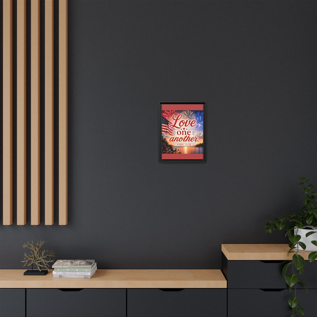 Matte Canvas, Framed (Multi-color)