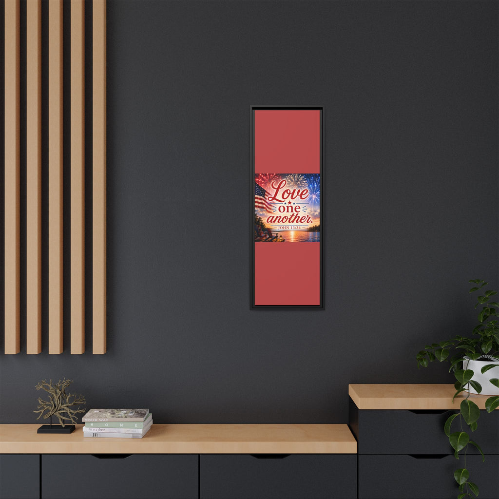 Matte Canvas, Framed (Multi-color)