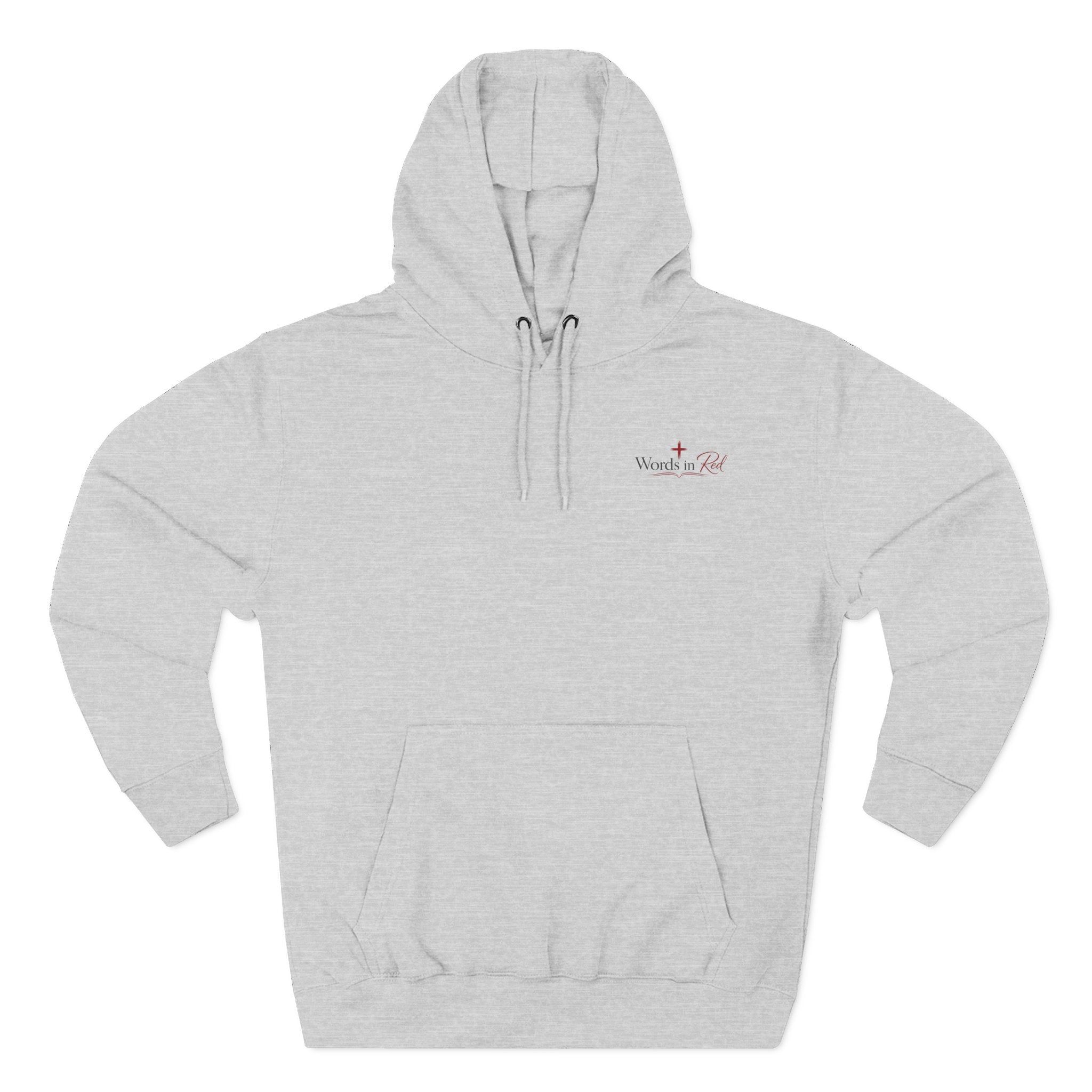 Faith Quote Hoodie — "I am the way, the truth, and the life" Fleece Pullover