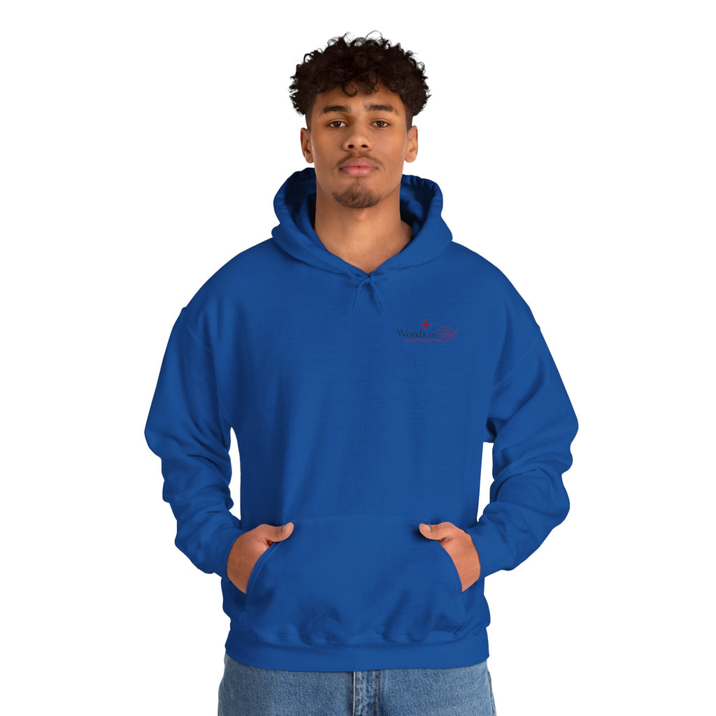 Words in Red Hoodie — Faith Script "I am the way the truth and the life" John 14:6