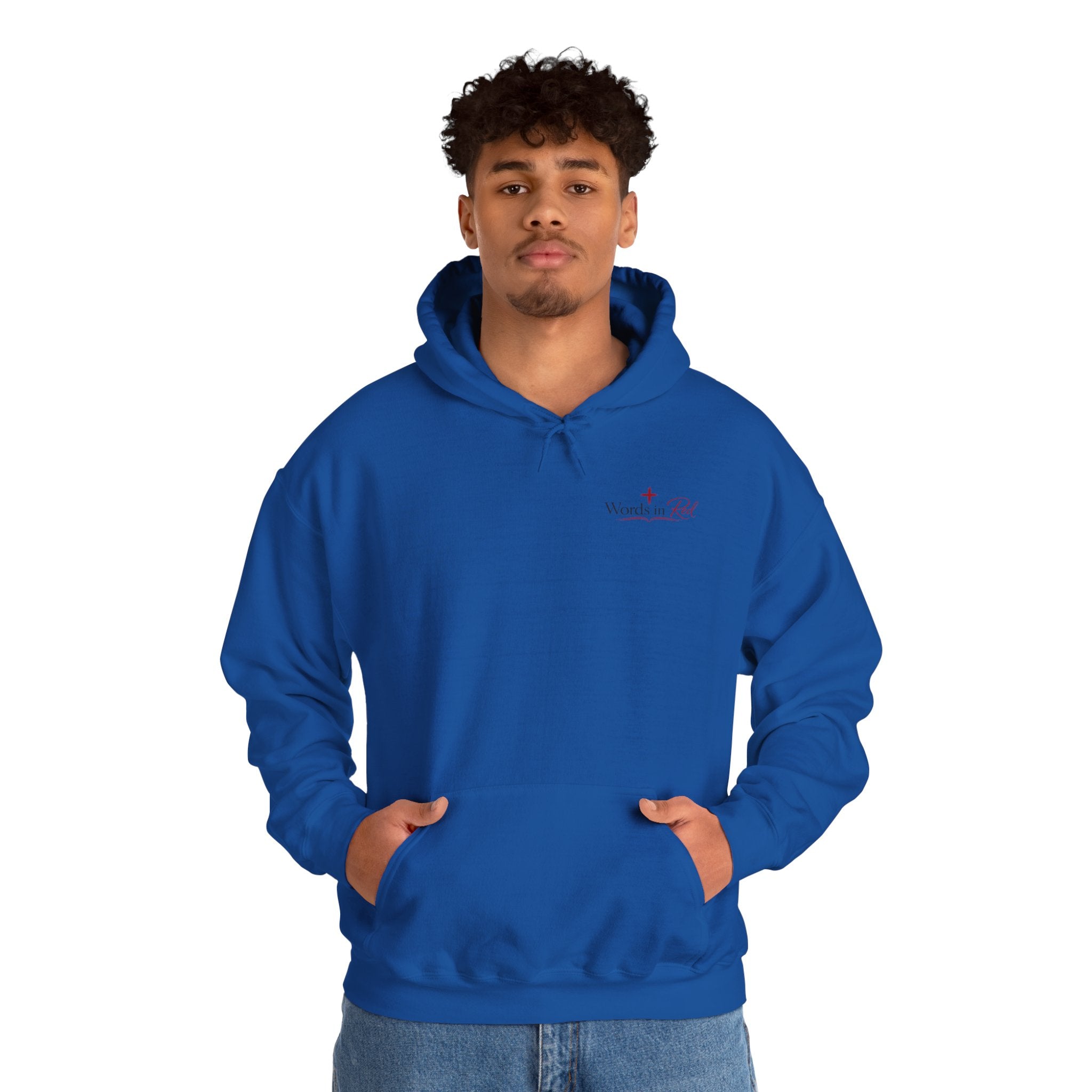 Words in Red Hoodie — Faith Script "I am the way the truth and the life" John 14:6