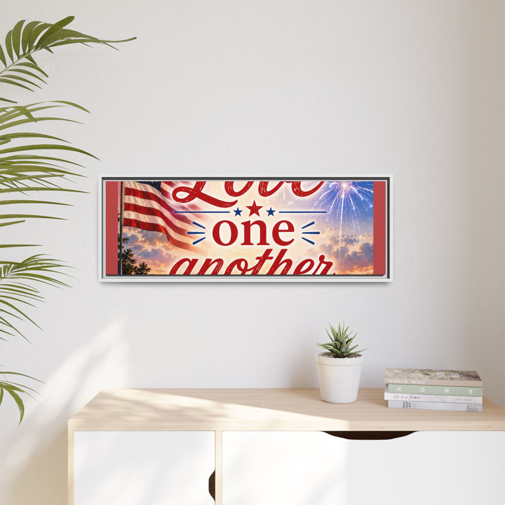 Matte Canvas, Framed (Multi-color)