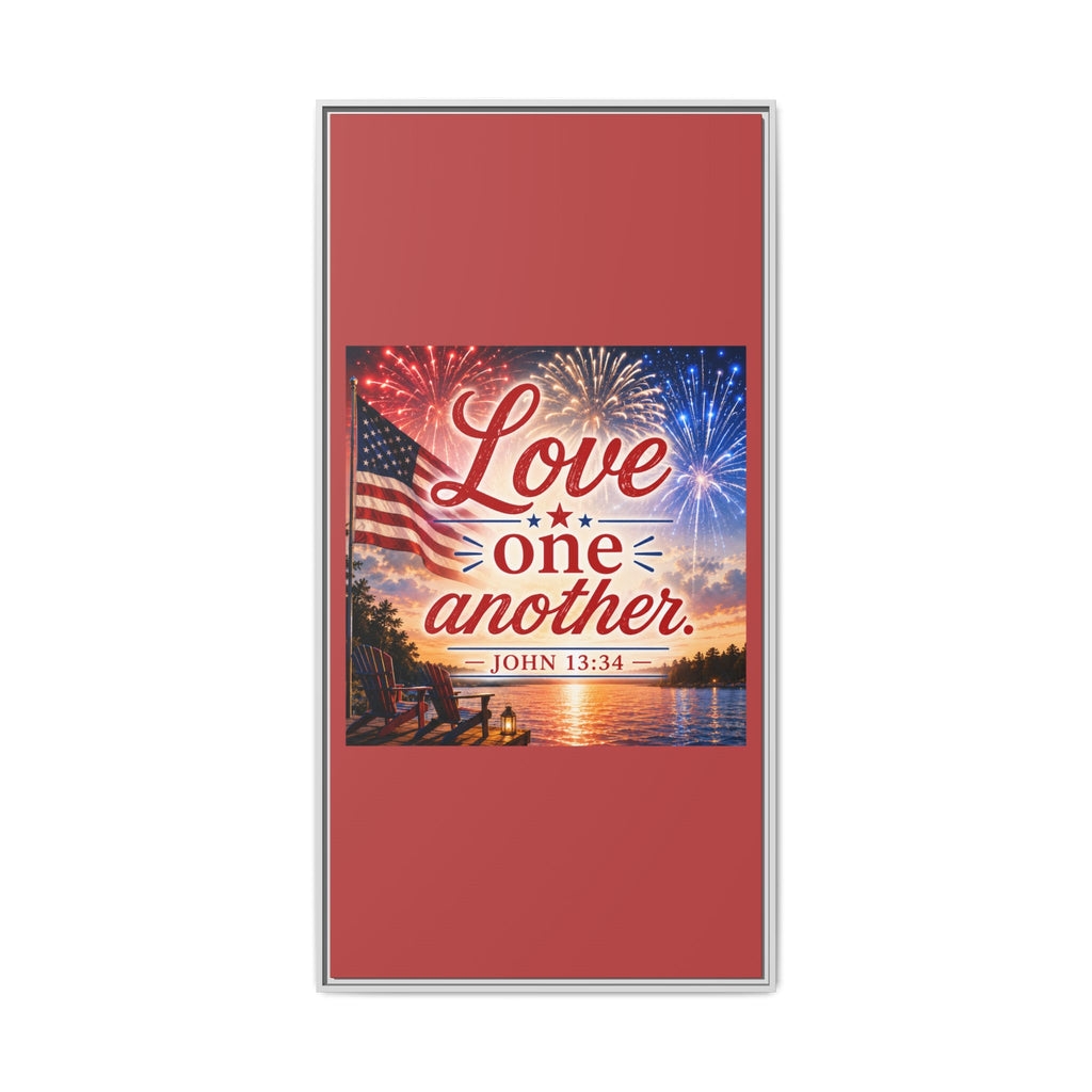 Matte Canvas, Framed (Multi-color)