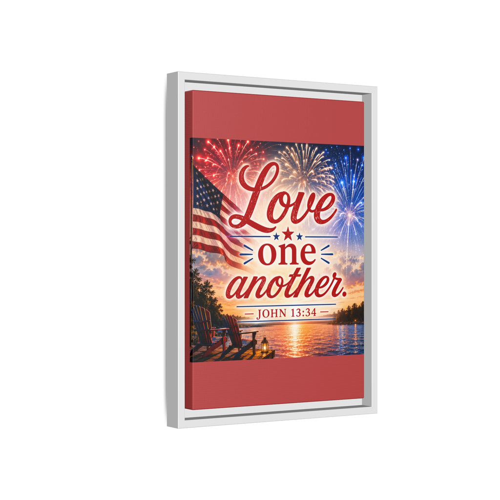 Matte Canvas, Framed (Multi-color)