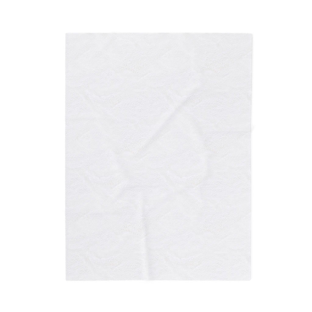 Christian Verse Velveteen Plush Blanket — “I am the way, the truth, and the life.” Sky Design