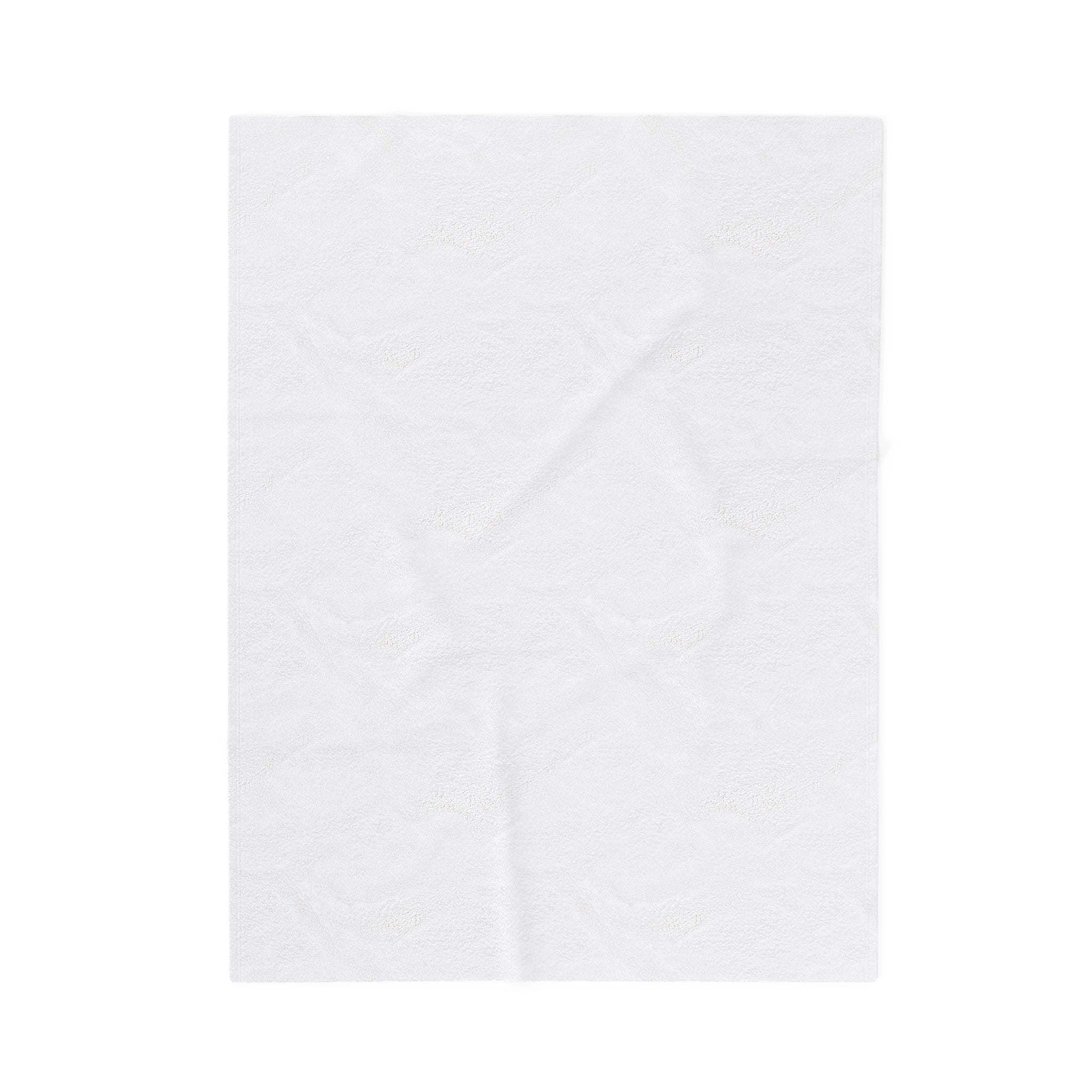 Christian Verse Velveteen Plush Blanket — “I am the way, the truth, and the life.” Sky Design
