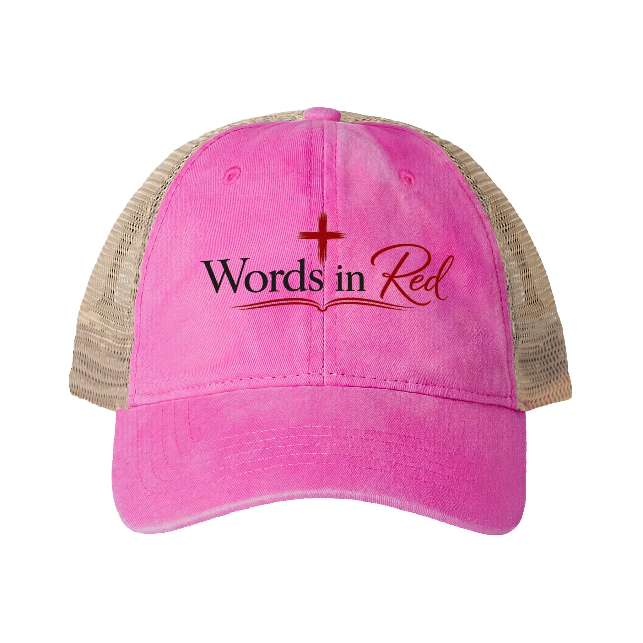 Women's Washed Mesh-Back Cap